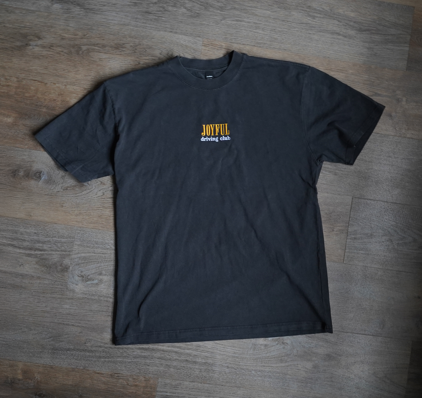 Joyful Driving Club Heavyweight Oversized Faded Tee