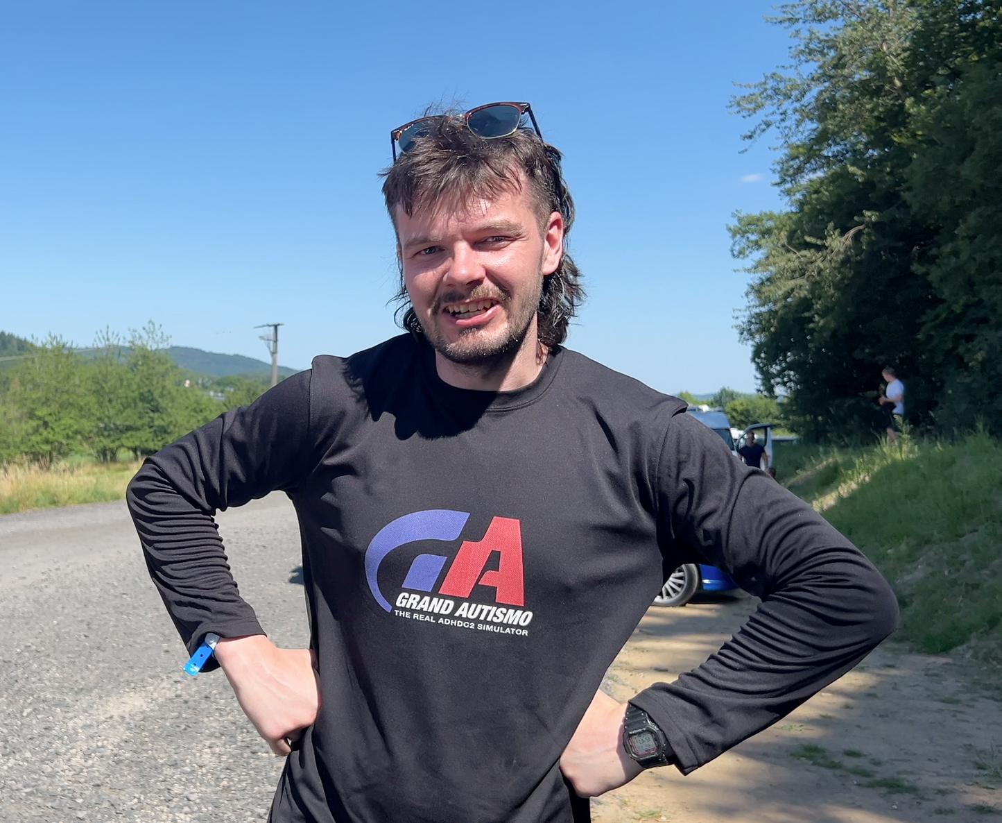 Grand Autismo Long Sleeved Trackday Cool Shirt